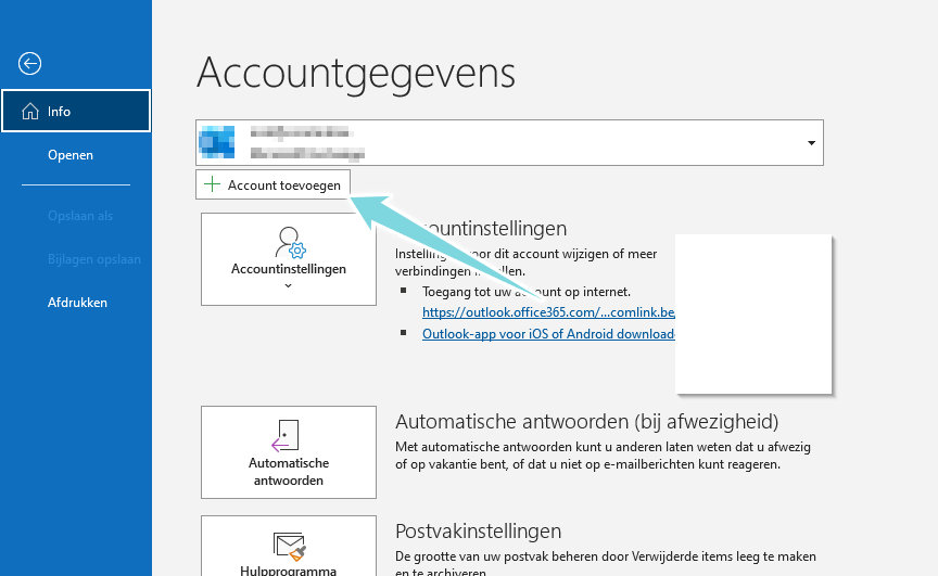 Outlook stap 2