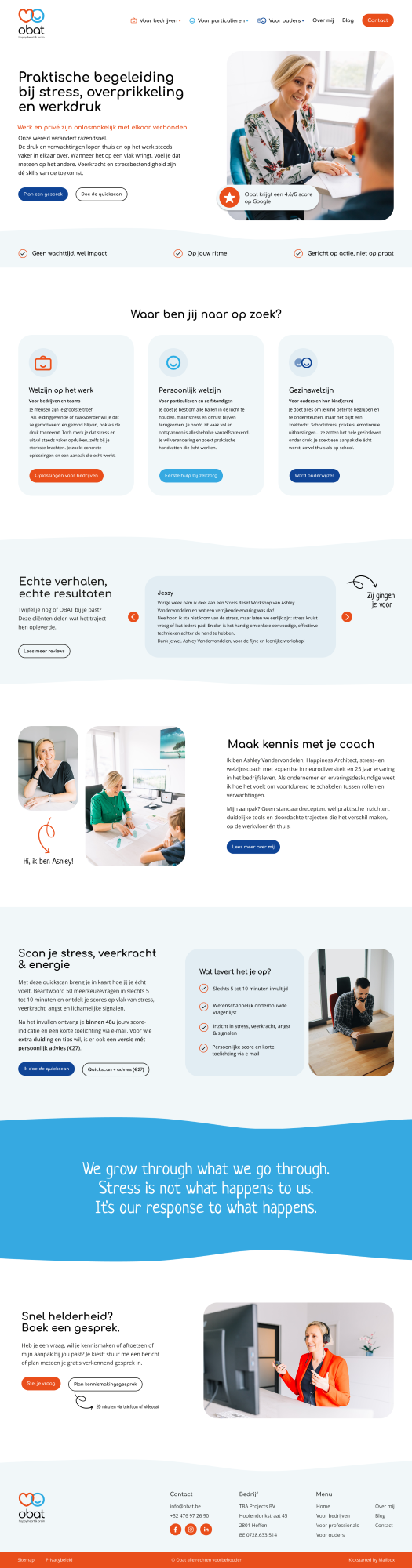 De website van OBAT