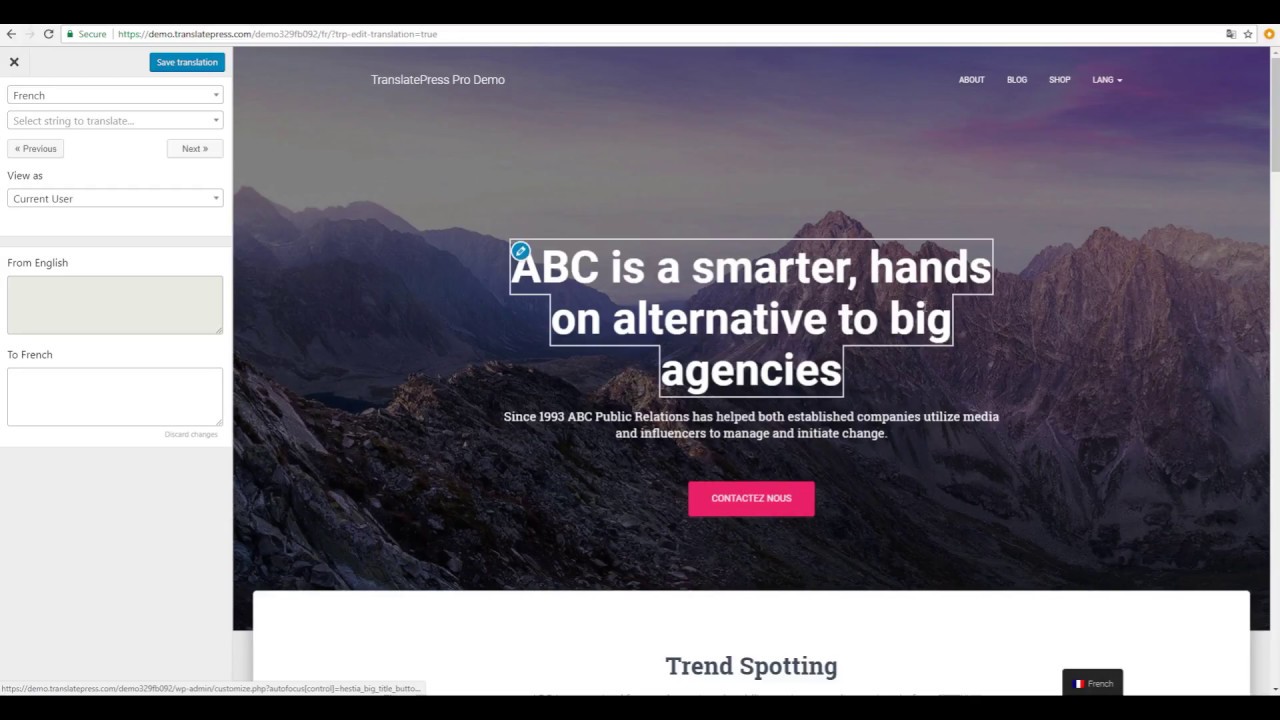 TranslatePress Multilingual - Free WordPress Translation Plugin
