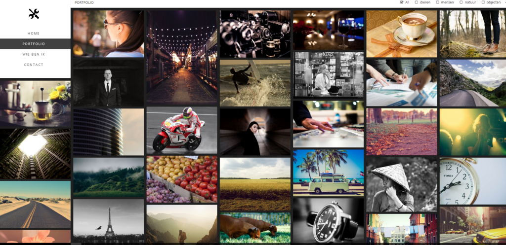 Portfolio 1000 beelden fotografen : het fidelity thema is voor jullie