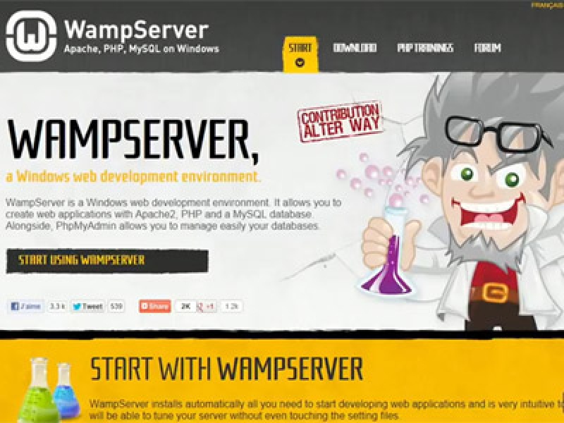 wampserver-WordPress installeren op je eigen PC