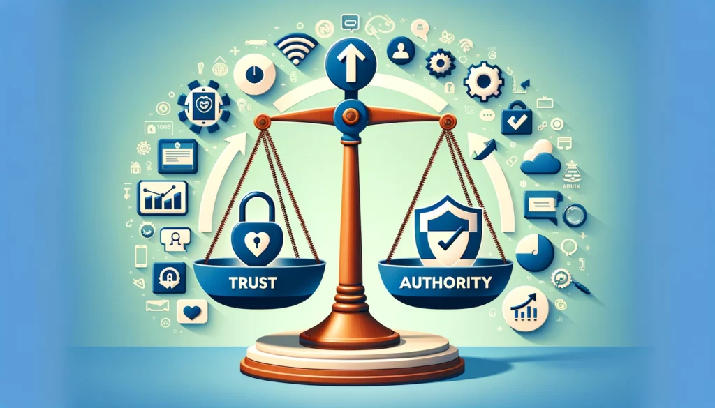 vertrouwen en authoriteit door content marketiong
